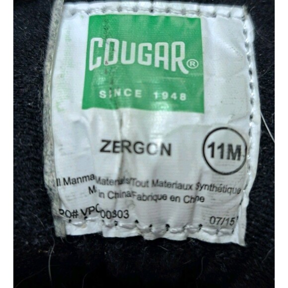 Cougar 'Zergon' Lace Up Work Boots in Black Men's Combat Boots Size 11 M - Picture 9 of 9